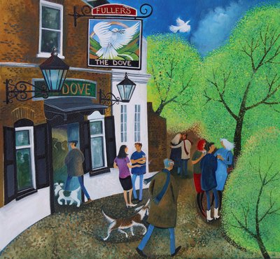 The Dove Pub Hammersmith 2015 door Lisa Graa Jensen