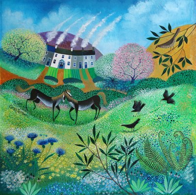 Wilde Bloemenweide, 2020 door Lisa Graa Jensen