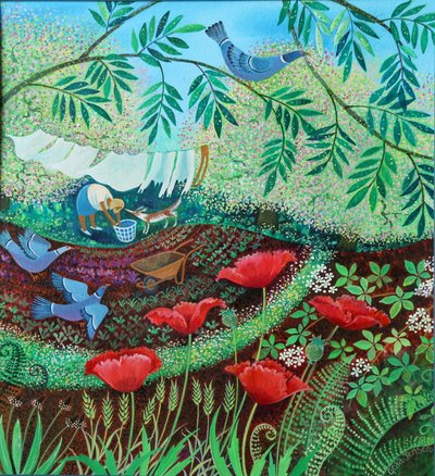 Houtduiven, 2019 door Lisa Graa Jensen