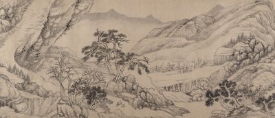 Reizen tussen stromen en bergen, 1680 door Liu Yu