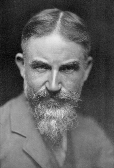 George Bernard Shaw, Anglo-Ierse toneelschrijver, 1913 door Lizzie Caswall Smith