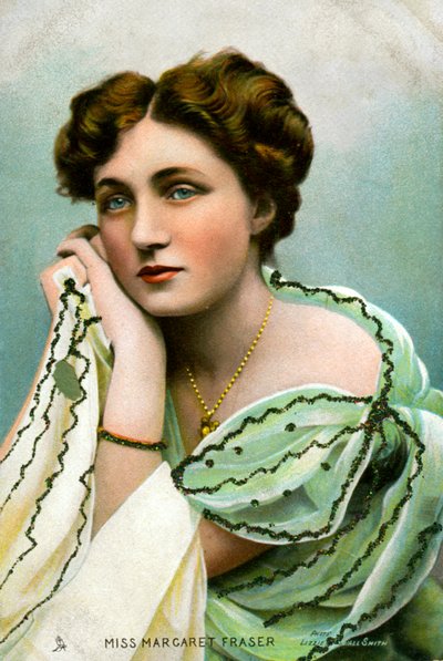 Margaret Fraser, actrice, 1906 door Lizzie Caswall Smith