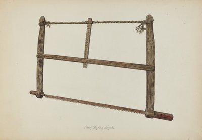 Coopersmith Zaag, 1938 door Lloyd Charles Lemcke
