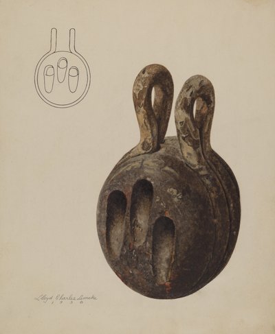 Doodsoog door Lloyd Charles Lemcke