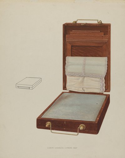 Kussenhoes Houder door Lloyd Charles Lemcke