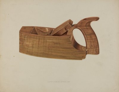 Vliegtuig, 1937 door Lloyd Charles Lemcke