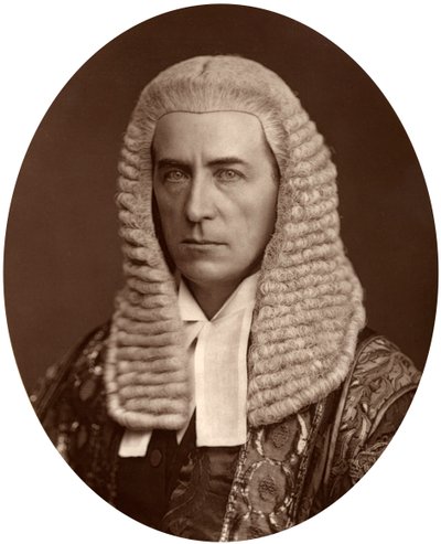 Alfred Henry Thesiger, Lord Justice of Appeal, 1880 door Lock and Whitfield