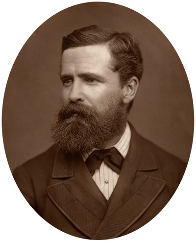 Commandant Verney Lovett Cameron, ontdekkingsreiziger, 1878 door Lock and Whitfield
