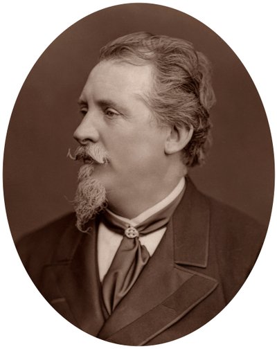 Frederick Goodall, schilder, 1878 door Lock and Whitfield