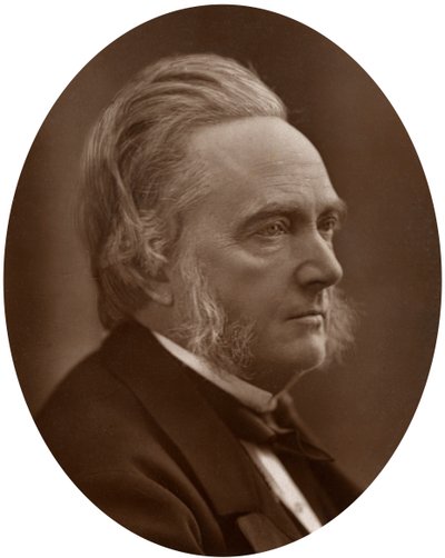 George Campbell, 8e hertog van Argyll, Schotse liberale politicus en schrijver, 1883 door Lock and Whitfield
