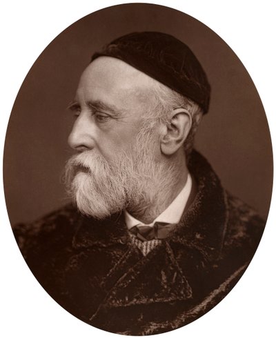 George Frederick Watts, kunstenaar en Royal Academician, 1882 door Lock and Whitfield