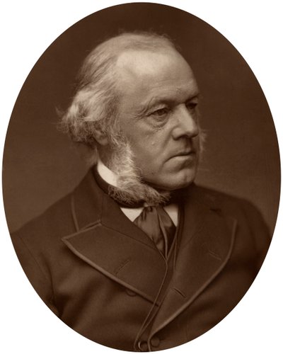 Henry Austin Bruce, 1e Baron Aberdare, staatsman, 1882 door Lock and Whitfield