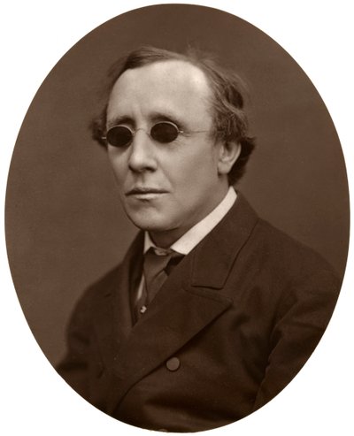 Henry Fawcett, MP, Professor in Politieke Economie aan de Universiteit van Cambridge, 1876 door Lock and Whitfield