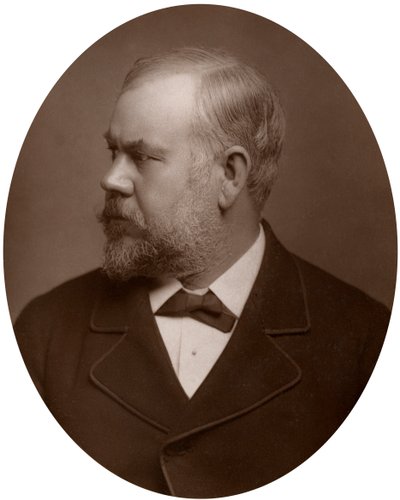 Henry Hugh Armstead, RA, Britse beeldhouwer en illustrator, 1883 door Lock and Whitfield