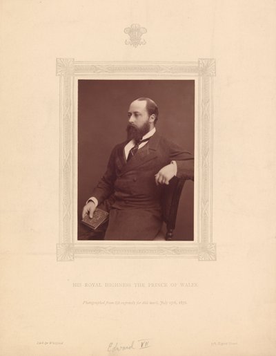 Zijne Koninklijke Hoogheid de Prins van Wales (Edward VII) door Lock and Whitfield