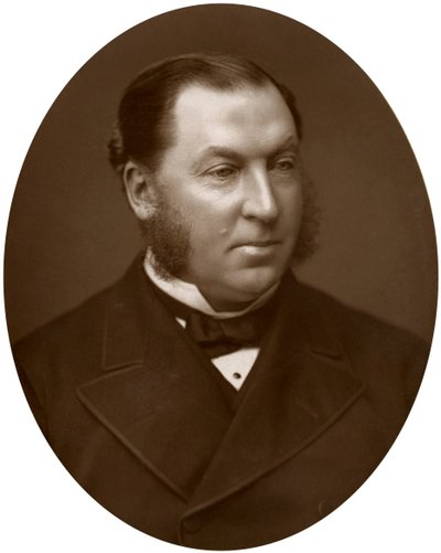 Hon Sir James Charles Mathew, LLD, rechter van het Hooggerechtshof, 1883 door Lock and Whitfield