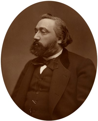 Léon Gambetta, Franse staatsman, 1882 door Lock and Whitfield