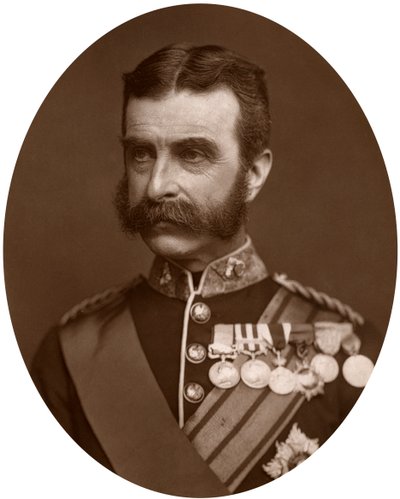 Luitenant-generaal Lord Chelmsford, Britse soldaat, 1882 door Lock and Whitfield