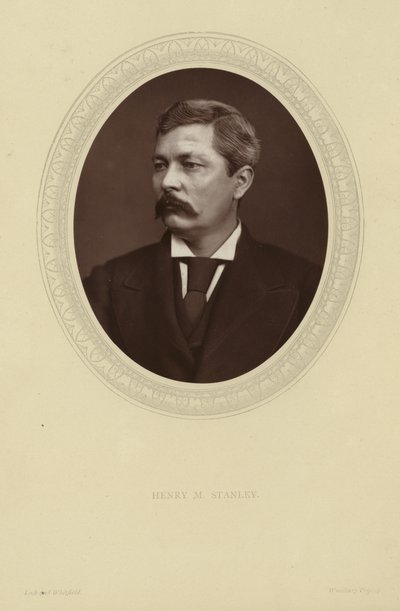 Portret van Sir Henry Morton Stanley door Lock and Whitfield