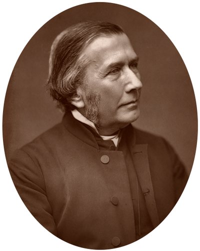 Dominee Charles John Vaughan, DD, decaan van Llandaff en meester van de Tempel, 1882 door Lock and Whitfield
