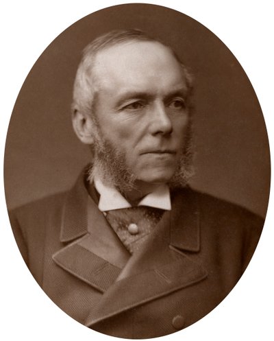 Right Hon George Osborne Morgan, QC, MP, Rechter-Advocaat-Generaal, 1883 door Lock and Whitfield