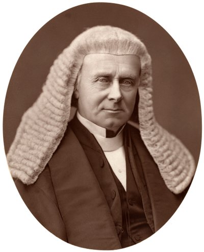 Right Hon Henry Bouverie Brand, MP, Spreker van het Lagerhuis, 1876 door Lock and Whitfield