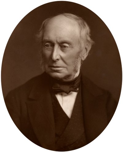 Samuel Morley, MP, industrieel en politicus, 1882 door Lock and Whitfield
