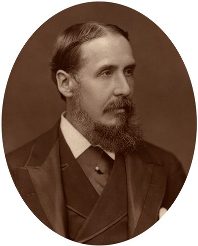 Sir Charles Rivers Wilson, ridder, ambtenaar en financier, ca. 1880 door Lock and Whitfield
