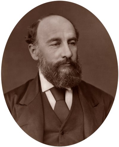 Sir George Strong Nares, Arctische ontdekkingsreiziger, 1878 door Lock and Whitfield