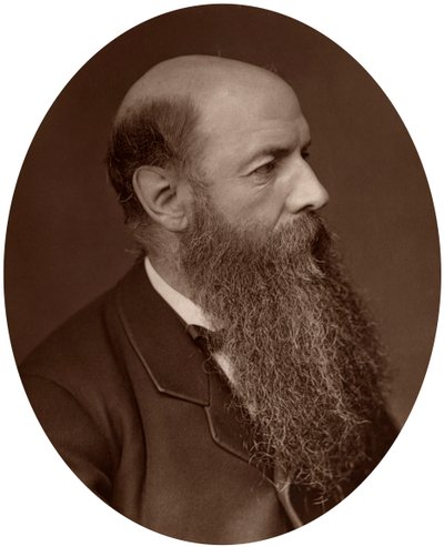 Sir Wilfrid Lawson, politicus, MP voor Carlisle, 1882 door Lock and Whitfield