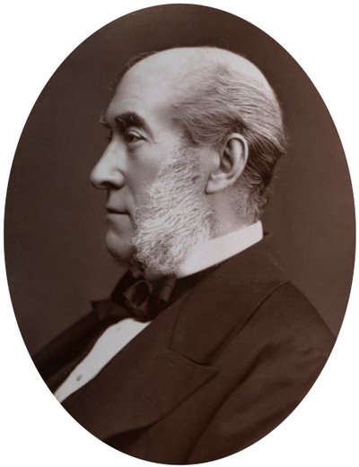 Sir William Fergusson, Bart, FRS, Sergeant-Chirurg van de Koningin, 1877 door Lock and Whitfield