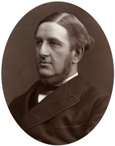 Sir William Vernon Harcourt QC, MP, Professor in internationaal recht aan de Universiteit van Cambridge door Lock and Whitfield