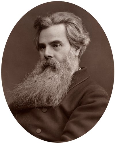 Thomas Woolner, RA, Professor van Beeldhouwkunst aan de Koninklijke Academie, 1877 door Lock and Whitfield