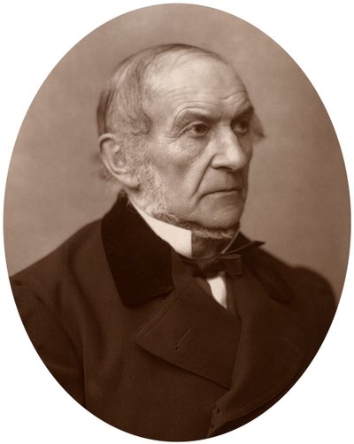 William Ewart Gladstone MP, Britse liberale premier, 1882 door Lock and Whitfield
