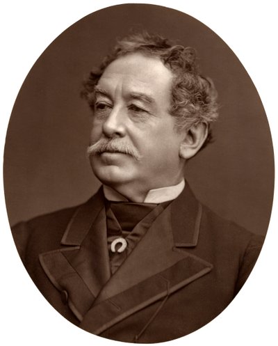 William Howard Russell, Esq, LLD, Ierse journalist, 1876 door Lock and Whitfield