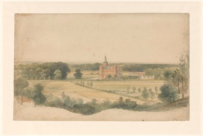 Kasteel Moyland bij Kleef door Lodewijk Johannes Kleijn