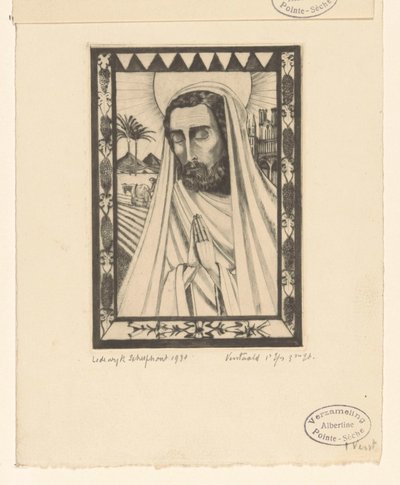 Jozef door Lodewijk Schelfhout (signed by artist)