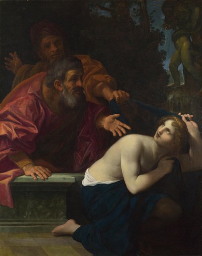 Susanna en de Ouderen, 1616 door Lodovico Carracci