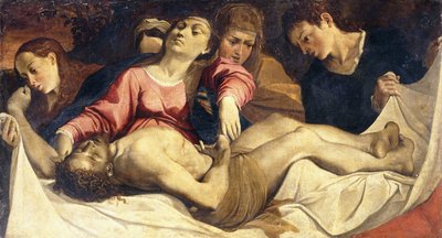 De Pietà door Lodovico Carracci
