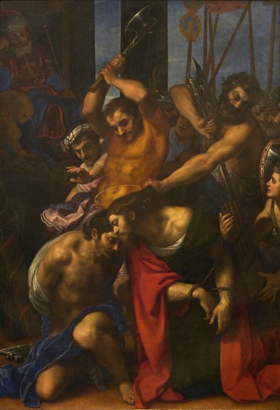 Martelaarschap van Sint Jacobus en Josiah, 1605 door Lodovico Cigoli