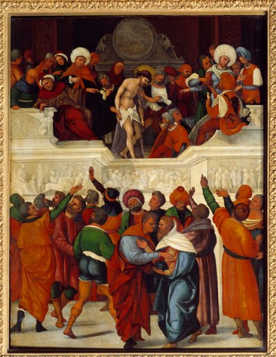 Ecce homo (Hier is de man) door Lodovico Mazzolino