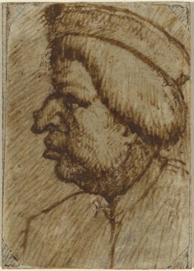 Profiel van een Man door Lombard 16th Century