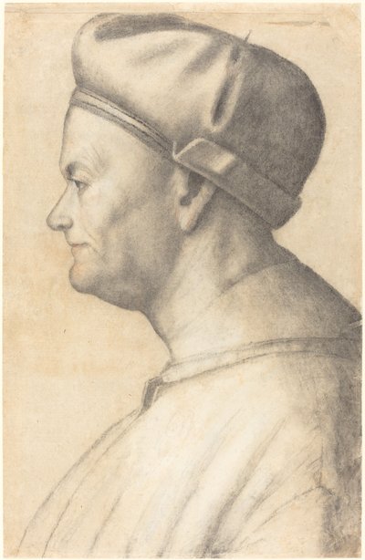 Profiel van een man door Lombard 16th Century