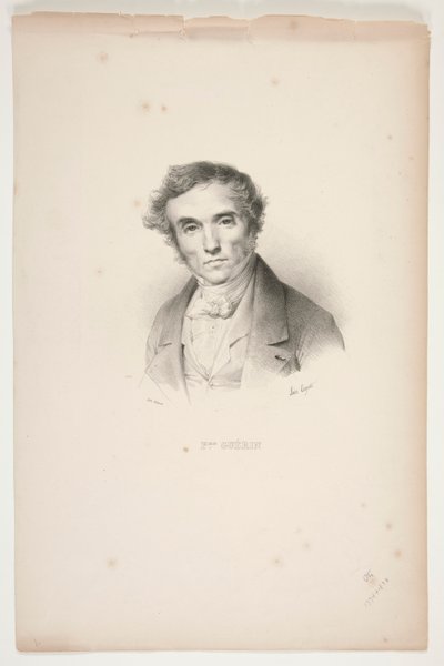 Portret van Pierre-Narcisse Guérin door Léon Cogniet