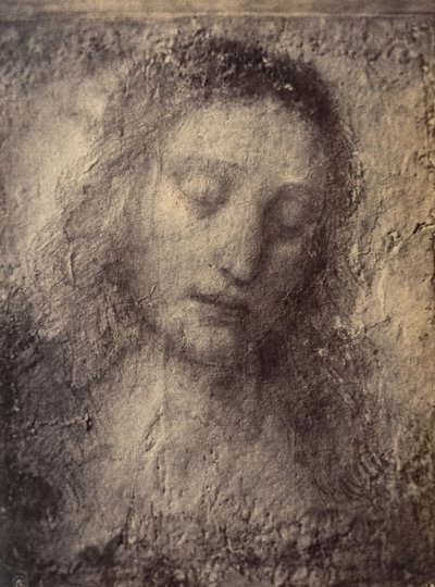 [Kopie van het hoofd van Christus uit Leonardo da Vinci