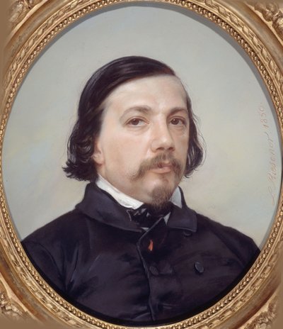 Portret van de dichter Théophile Gautier door Léon Riesener