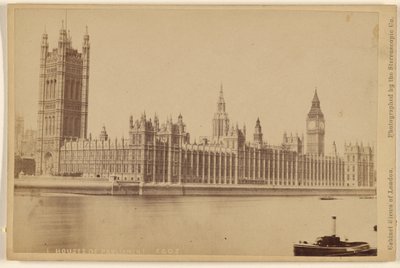 Huizen van het Parlement. door London Stereoscopic and Photographic Company