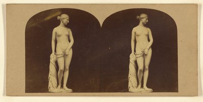 De Griekse slaaf. Door Hiram Powers. door London Stereoscopic and Photographic Company