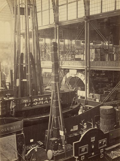 Kunst op de tentoonstelling van 1862 door London Stereoscopic and Photographic Company