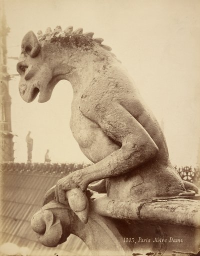 Parijs, Notre-Dame door Léopold Louis Mercier